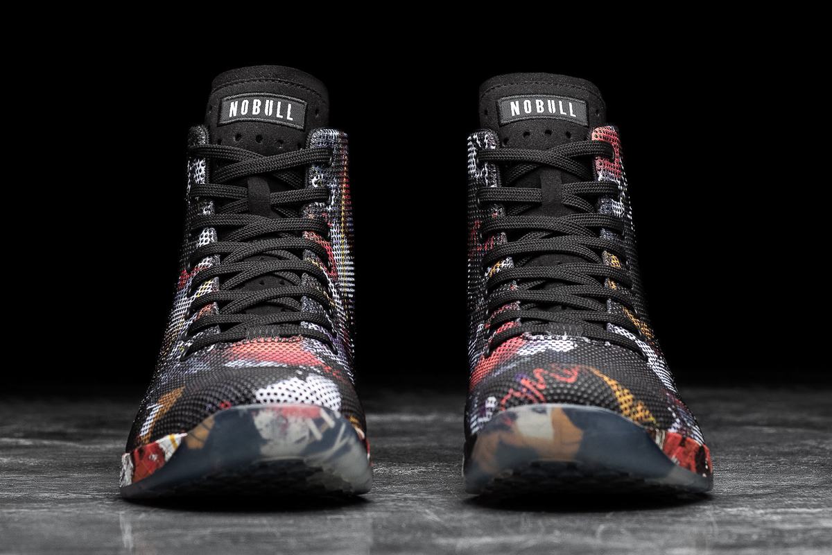 Nobull Superfabric High-Top Men's Trainers Multicolor | Australia (YT6597)
